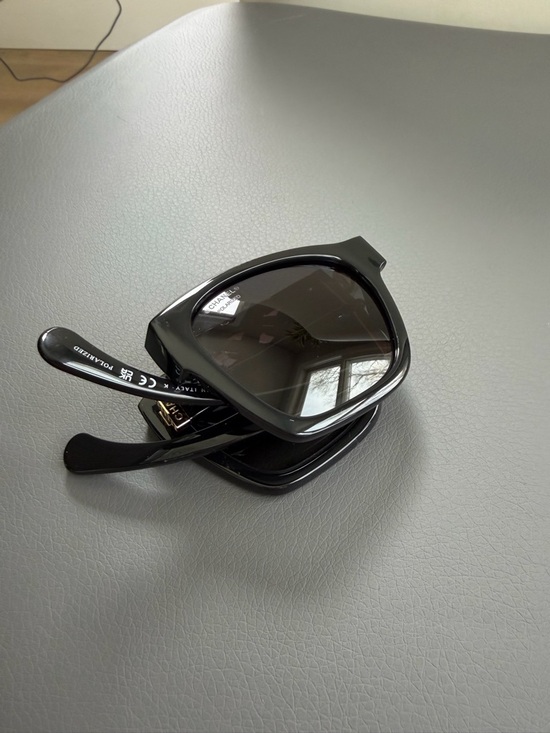 Chanel Black Square Foldable Sunglasses main image 7